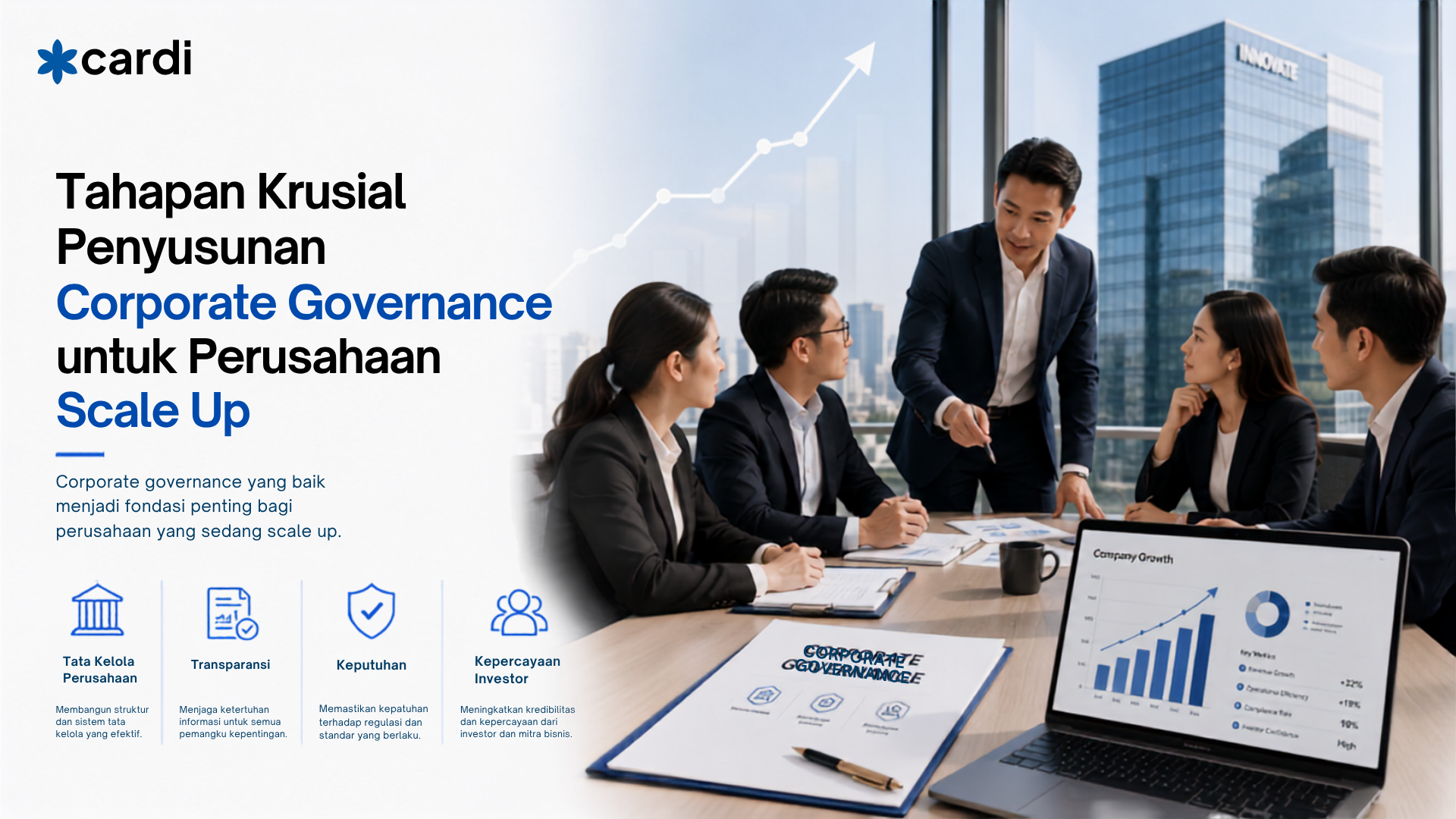 Tahapan Krusial Penyusunan Corporate Governance untuk Perusahaan Scale Up
