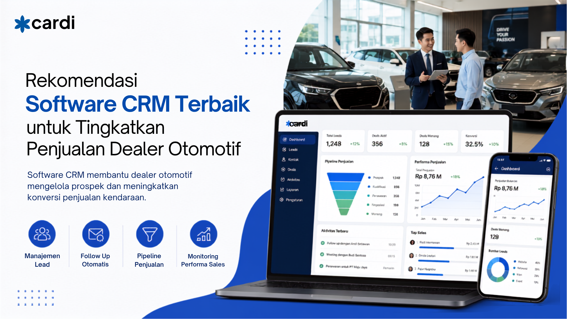 Rekomendasi Software CRM Terbaik untuk Tingkatkan Penjualan Dealer Otomotif
