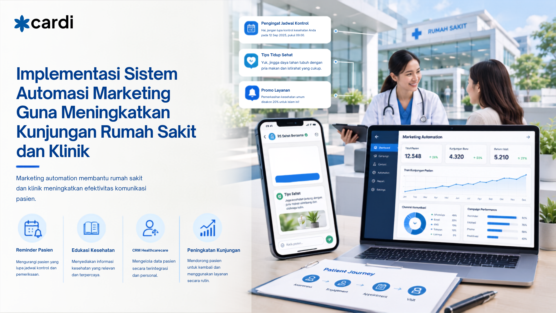 Implementasi Sistem Automasi Marketing Guna Meningkatkan Kunjungan Rumah Sakit dan Klinik
