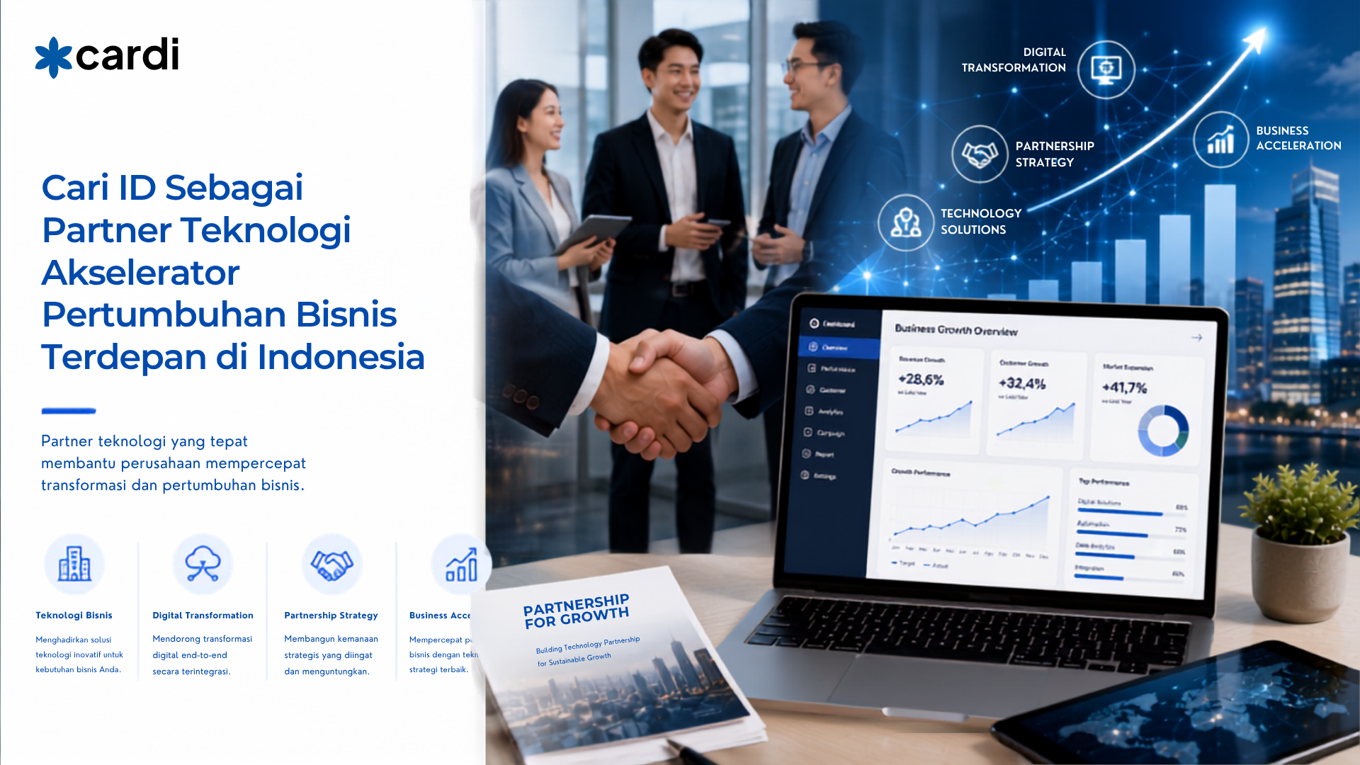Cardi ID Sebagai Partner Teknologi Akselerator Pertumbuhan Bisnis Terdepan di Indonesia