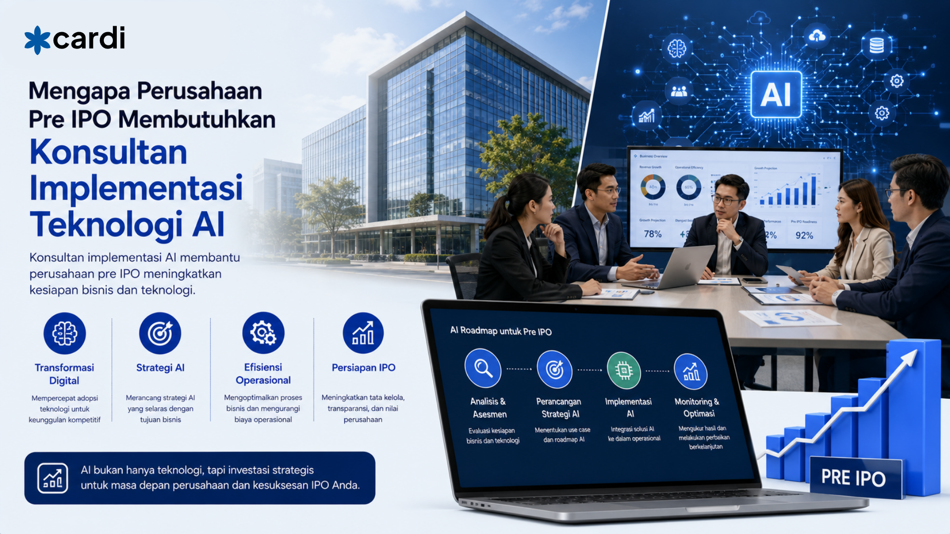 Mengapa Perusahaan Pre IPO Membutuhkan Konsultan Implementasi Teknologi AI